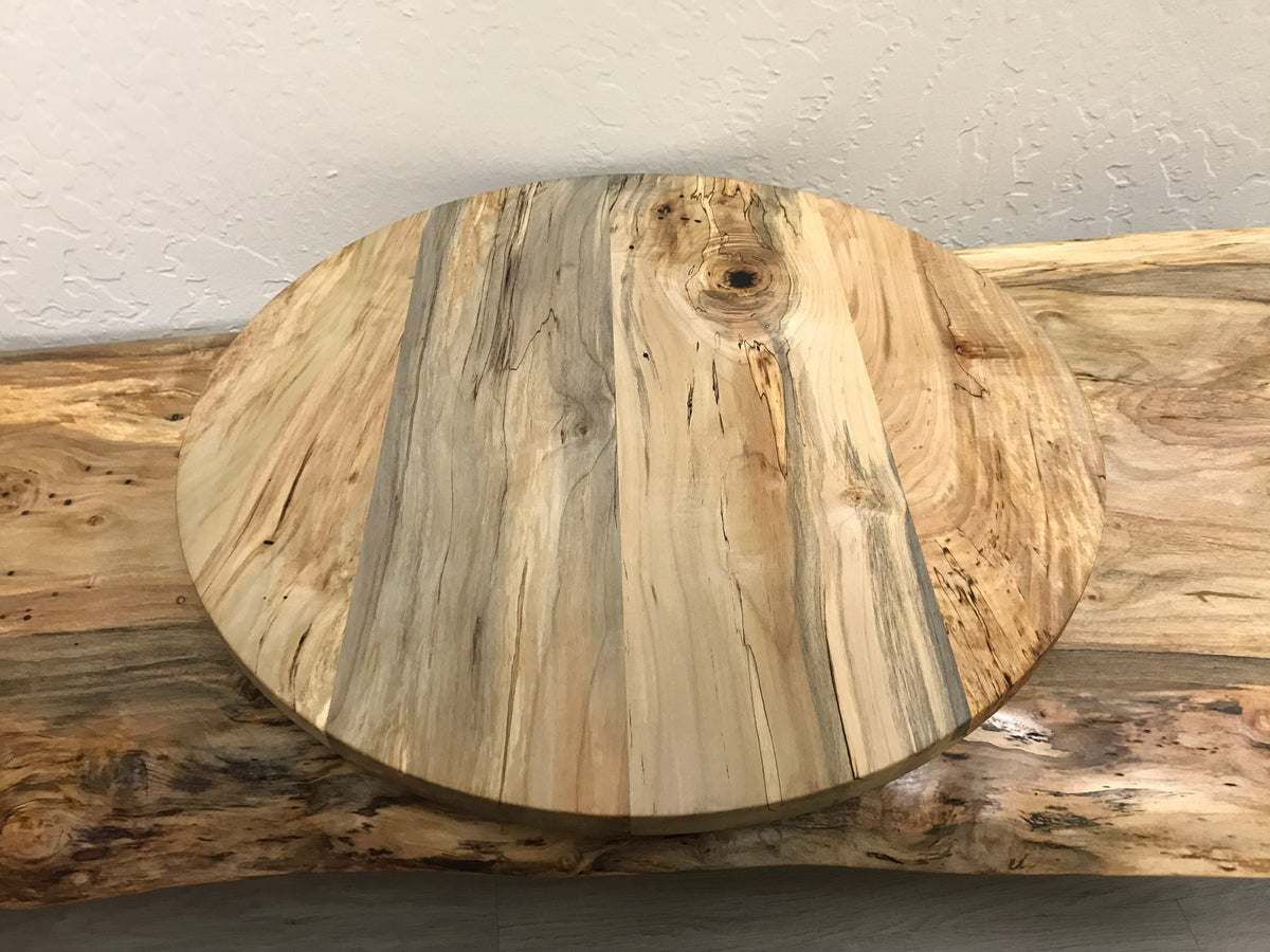 Spalted Oak Wood River Placemats – Corbin's Treehouse