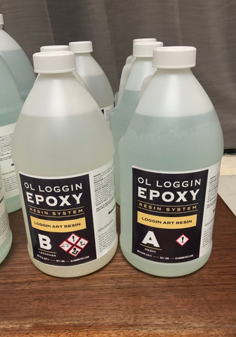 Ol Loggin Epoxy 1 Gallon Kit Art Resin