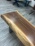 Handcrafted Walnut Bench