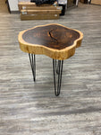 Handcrafted Willow Acacia Side Table furniture