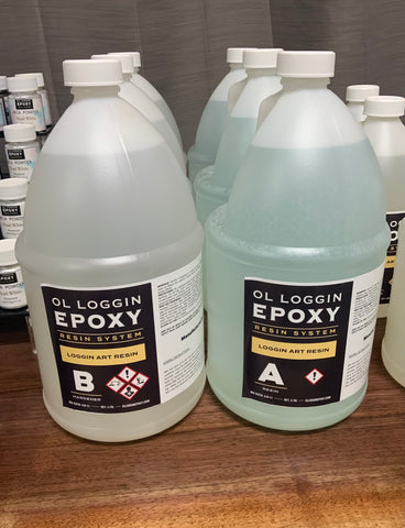 Ol Loggin Epoxy 2 Gallon Kit Art Resin