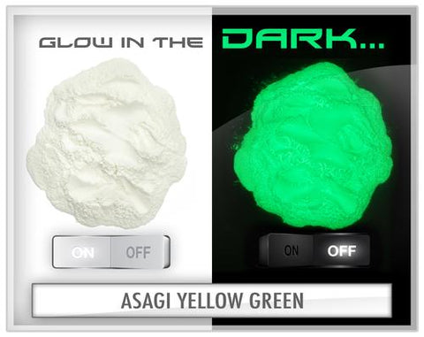 Eye Candy Glow in the Dark Asagi Yellow Green