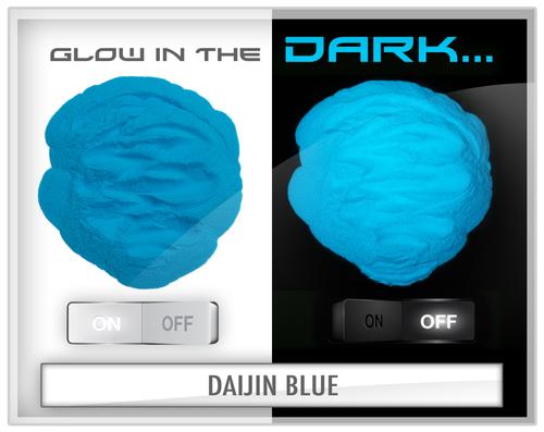 Eye Candy Glow in the Dark Daijin Blue – Unique Wood Supply and