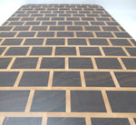 End Grain - Walnut & Maple Brick Pattern