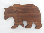 Bear shaped cutting boards.