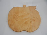 Apple shaped cutting boards