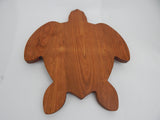 Sea turtle shaped cutting boards. Solid Walnut, Cherry or Maple woods.