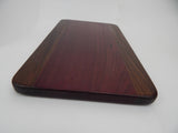Edge Grain - Purpleheart and Walnut
