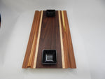 Sushi Board - Walnut, Maple & Cherry with Chopstick grooves
