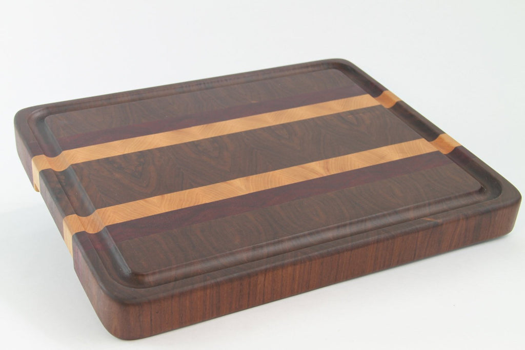 Rectangle End Grain Acacia/Rubber Wood Cutting Board -Reversible, Hand  Grips,Thick 15.4X10.6X1.2inches |Cutting Block for Kitchen