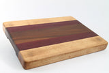 Edge Grain - Walnut, Purpleheart & Maple