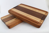 Edge Grain - Cherry, Walnut & Maple