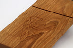 Wood Cheese Slicer/Cutter - Solid Cherry, Mouse, Laser engraved.