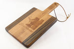 Paddle Board - Cherry & Walnut, Lasered, Bow Hunter