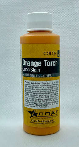 iCoat SuperStain Orange Torch
