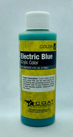 iCoat Icrylic Electric Blue