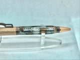 Handcrafted Lever Action Pen - Steampunk on Antique Copper Pen